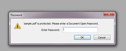 Creating Password protected PDF